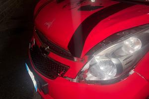 Chevrolet spark 2011 93.000km incidentata davanti