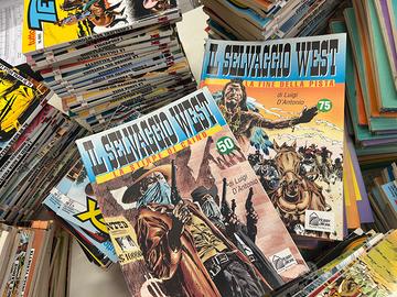 Collane tex e far west Sergio Bonelli editore
