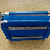  Sdraio lettino nuova alluminio 62 x 187 x h 25 cm