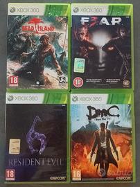 4 Giochi per Xbox 360