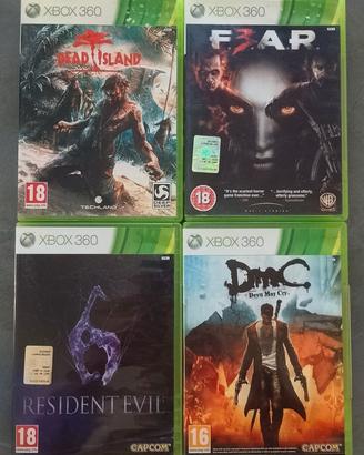 4 Giochi per Xbox 360