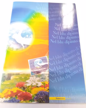 Folder Anniversario "Nel Blù Dipinto di Blù" 2008