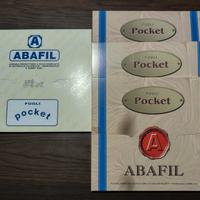 X Francobolli ABAFIL-Accademia-Pocket- Prestige