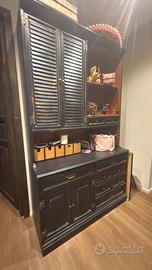 Grande credenza in legno Vecchio West