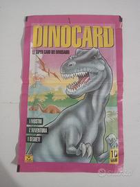 Doppia Bustina Dinocard Card Dei Dinosauri