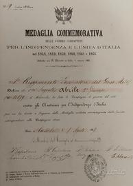 Diploma medaglia 