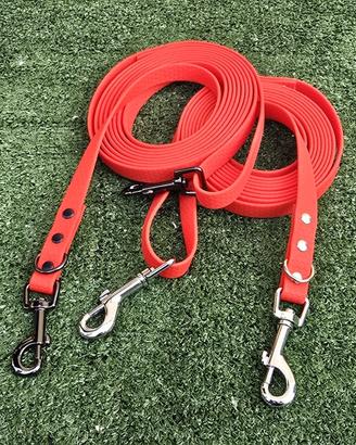 guinzaglio rosso pvc hexa
