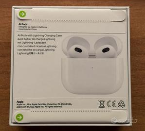 Apple AirPods 3 terza generazione lightning - Audio/Video In