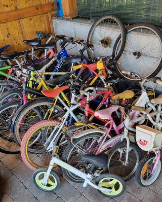 lotto 16 biciclette.
