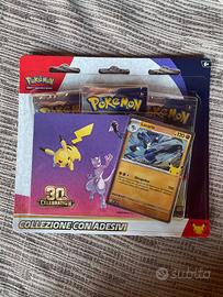Blister 3 buste Pokemon 30 anniversario nuovo