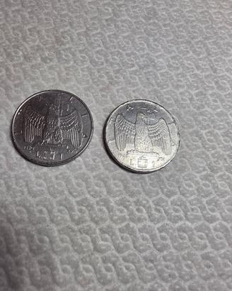 1 Lira Italiana anno 1940 e 1942