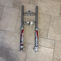 Forcelle + piastre aprilia sx/derbi 50cc