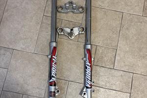 Forcelle + piastre aprilia sx/derbi 50cc