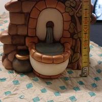 Thun Fontana con Uccellino Presepe Giubileo