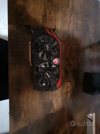 scheda video 750 ti MSI twin force 