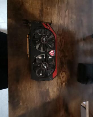 scheda video 750 ti MSI twin force 