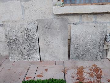 Cappello per ciminiera in pietra bianca di Vicenza