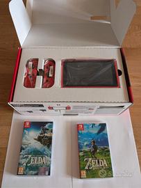 Nintendo Switch Limited Edition con 2 ZELDA e SD