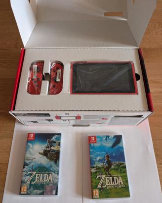 Nintendo Switch Limited Edition con 2 ZELDA e SD