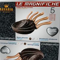set 5 padelle BAVARIA Ottingher – Cuore di Pietra