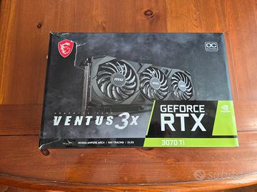 Scheda video gpu Msi RTX 3070 TI OC edition