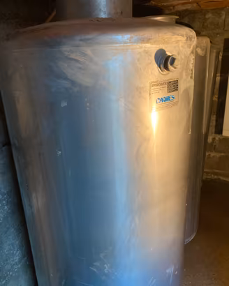 Cisterna acqua potabile in acciaio da 500L