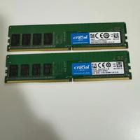16GB RAM Crucial DDR4 2133MHz UDIMM CL15