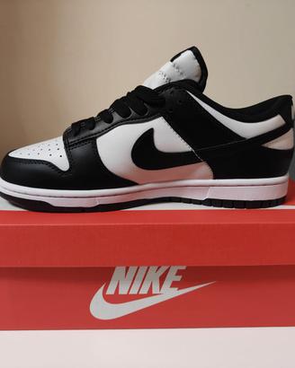 nike dunk low white black