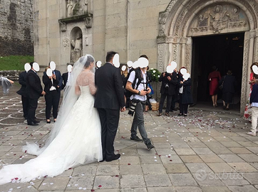 Abito Sposa, alta qualità, model principessa, T 40