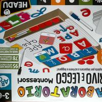 Gioco Montessori laboratorio scrivo e leggo