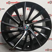 4 cerchi lega alfa romeo giulietta r17 lt3557