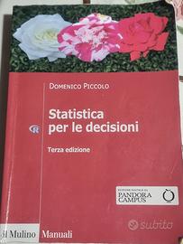 Statistica per le decisioni (3° edizione, Piccolo)