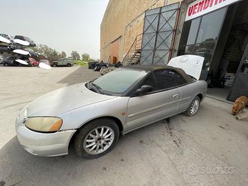 Ricambi Chrysler Sebring Cabrio 2.7 benz del 2001