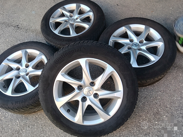 Set 4 Cerchi in Lega 16" Originali PEUGEOT - Condi