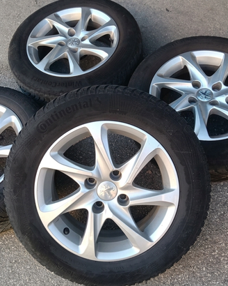 Set 4 Cerchi in Lega 16" Originali PEUGEOT - Condi