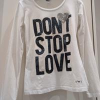 maglia Armani dont stop love