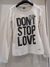 maglia Armani dont stop love