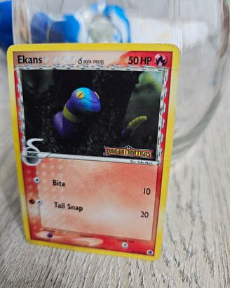 Ekans Delta species stamped reverse pokemon 