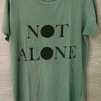 T-shirt menta con stampa Cheap Monday