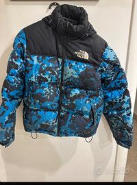 The north face jacket black and blue