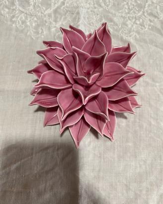 Fiore portacandela di Capodimonte.