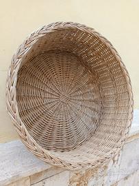 Cesto in vimini Tondo 60×60 cm altezza 22 cm