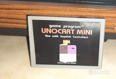 ATARI 2600 Cartuccia Multigioco  + scheda Sd