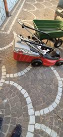 carrello tagliaerba e tosatrice