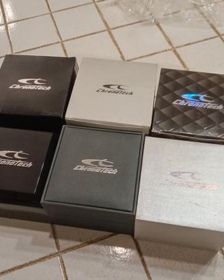 CHRONOTECH SCATOLE BOX PER OROLOGI