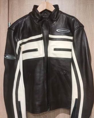 Giubbotto pelle moto taglia M