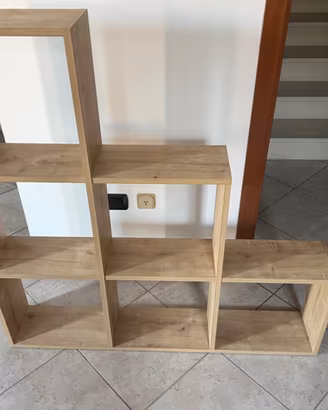 Libreria scaffale a scala due moduli