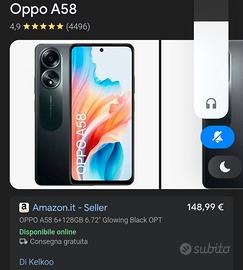 oppo a58 nuovo