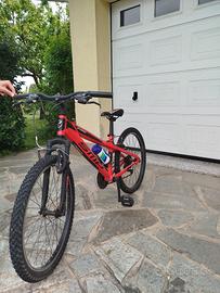 MTB 24”  – alluminio, 21 velocità, gomme nuove