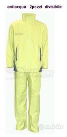 TUTA ANTIPIOGGIA DIVISIBILE GIALLA SIFAM
